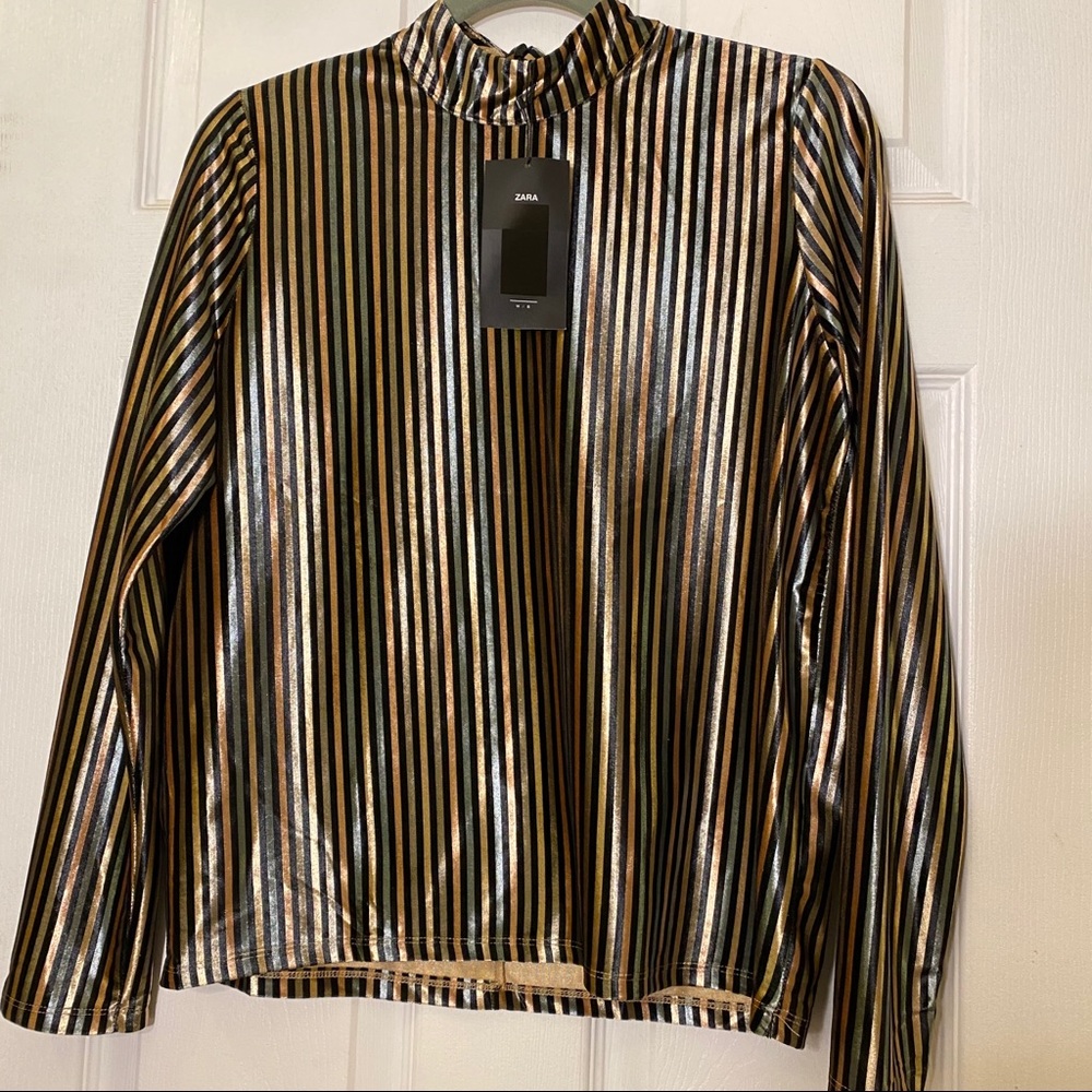 NWT Zara long sleeves Sz Small